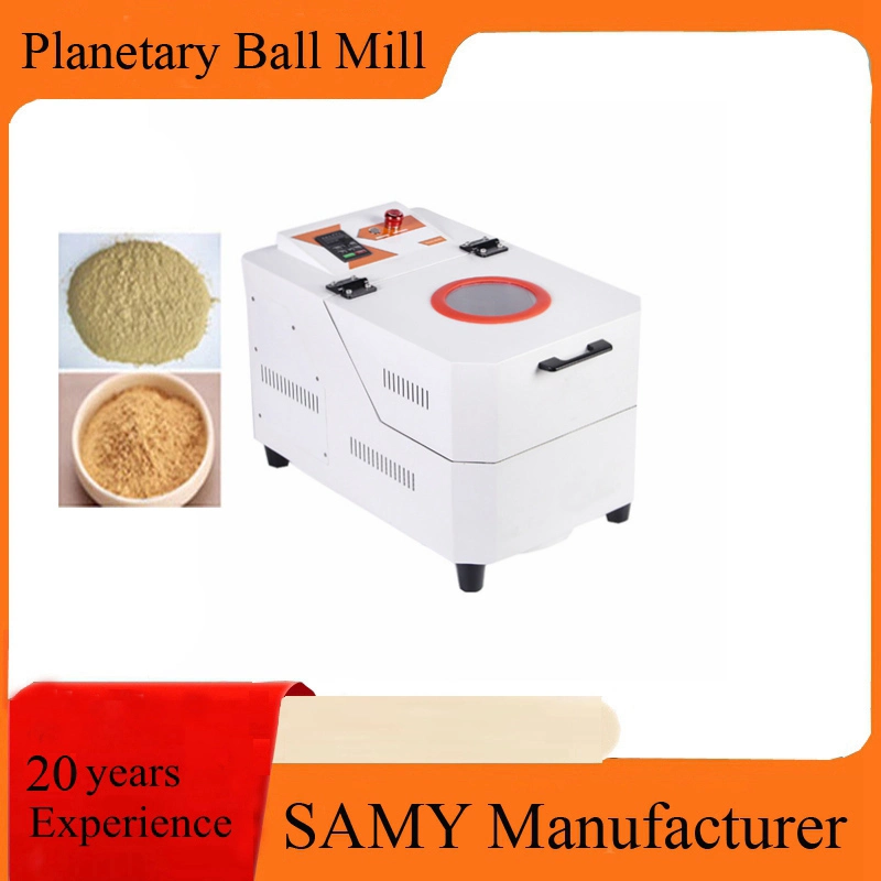 SQM-0,4L Maquinas de Alta Energía para la molienda de suelos Balón Planetario de escala de Laboratorio Molino