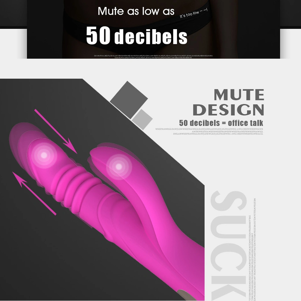 BS1021 Mini vibrateur de silicone de recharge sans fil électrique Dildo vagin vibreur