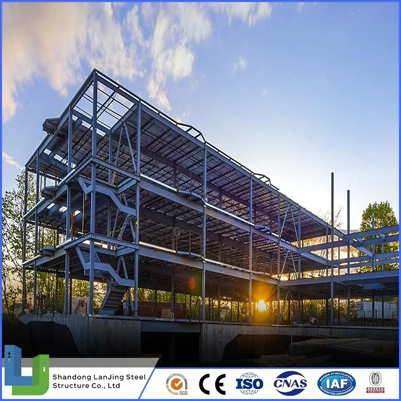 China Steel Structure Easy Installation Prefabricated House Construction Project for Workshop