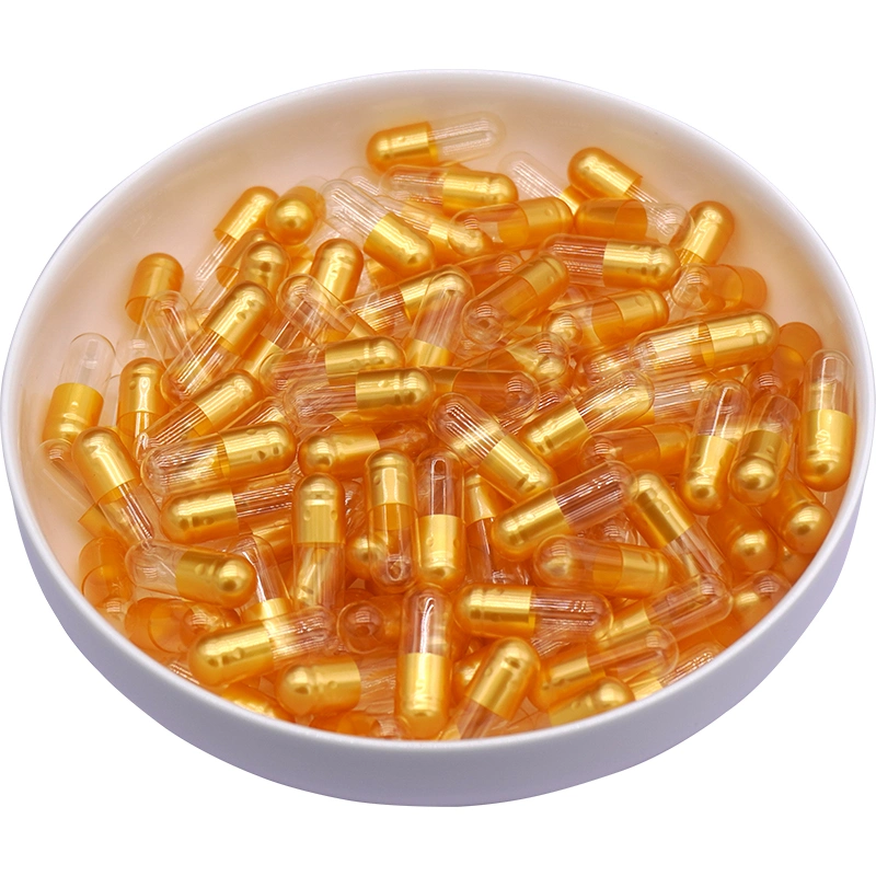 Vente à chaud personnalisée 000 00 0 1 2 3 4 5 Beauté vitamine C Gelatin Capsule Shells