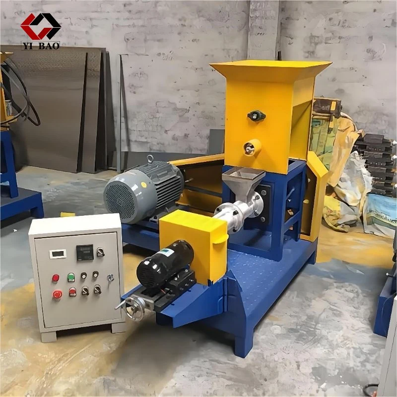 Fish Feed Pellet Machine to Make Floating Fish Extruded Food