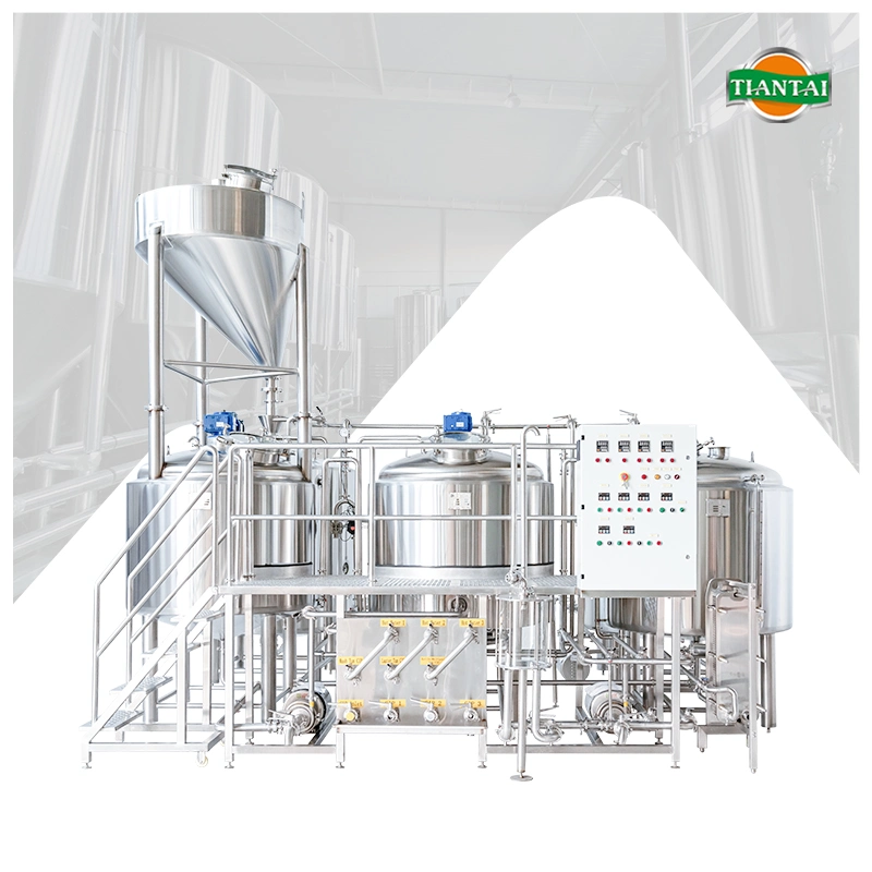 400L 2-Vessel Tiantai personalizado temperatura controlada Beer Brewing Equipo