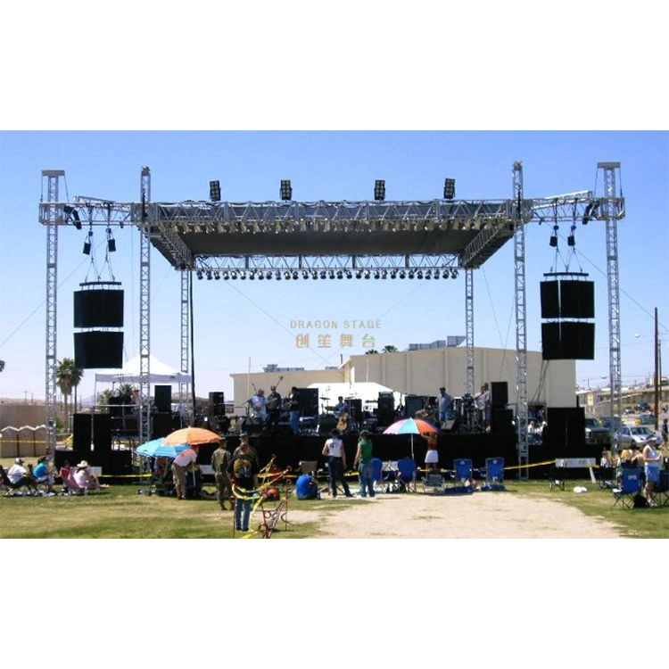 Dragonstage Aluminum Custom Concert Outdoor Lighting Truss 10X10X7m