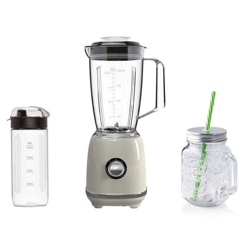 300W Travel Juicer Mixer Grinder Compact Food Processor Mill Soft Fruit BPA-Free Mini Personal Blender for Shakes Fruit Vegetables and Baby Food