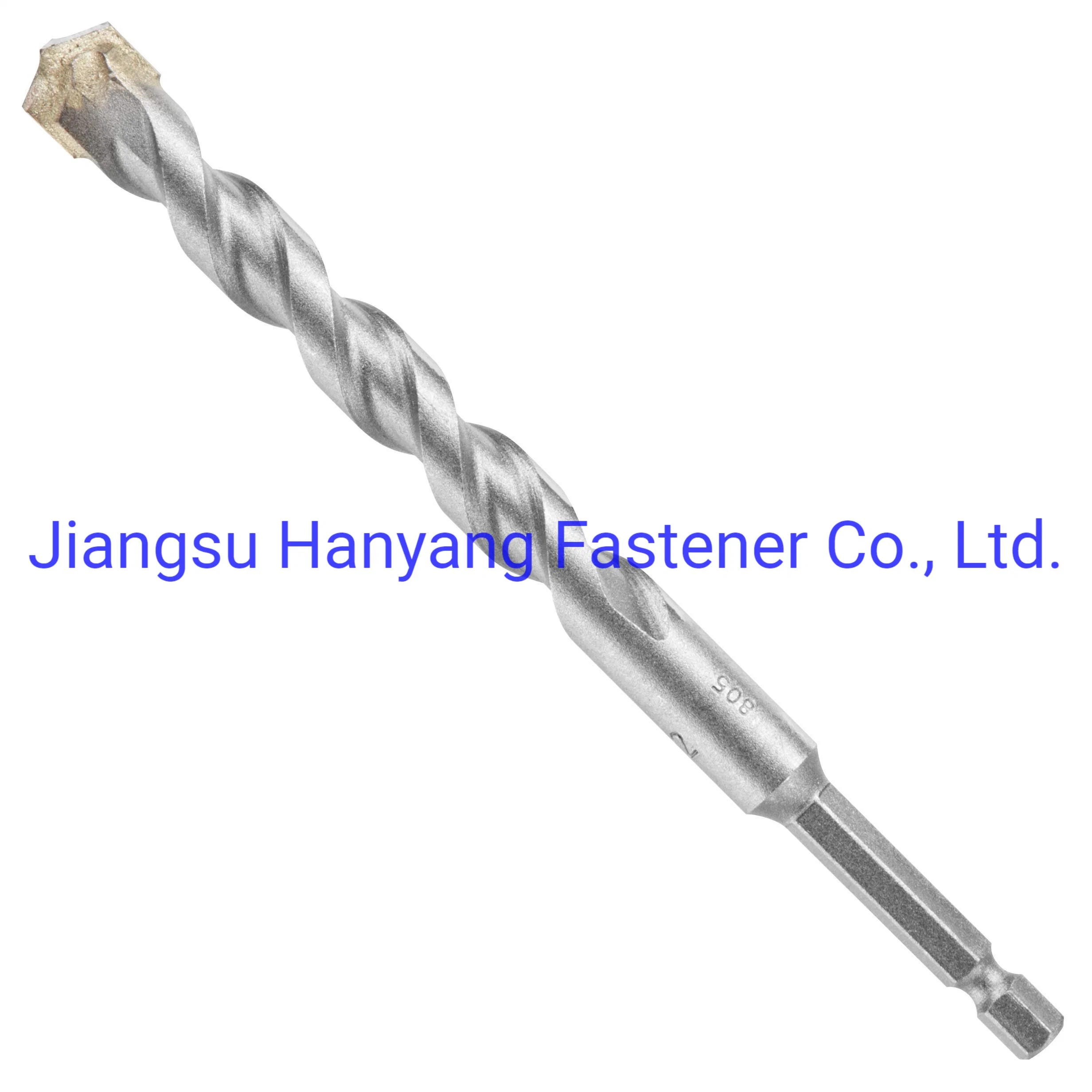 Hex Shank Hammer Drill Masonry Bit 1/2 X 6 in