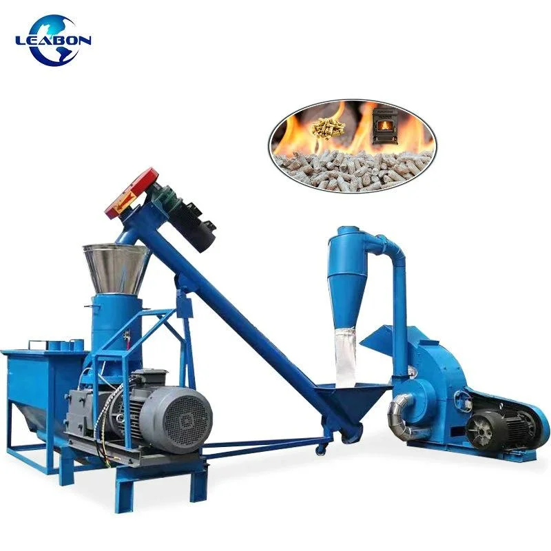 Hot Sell Saw Dust Peanut Shell Hulls Pelletizing Machine Into 10mm Pellet Granulator