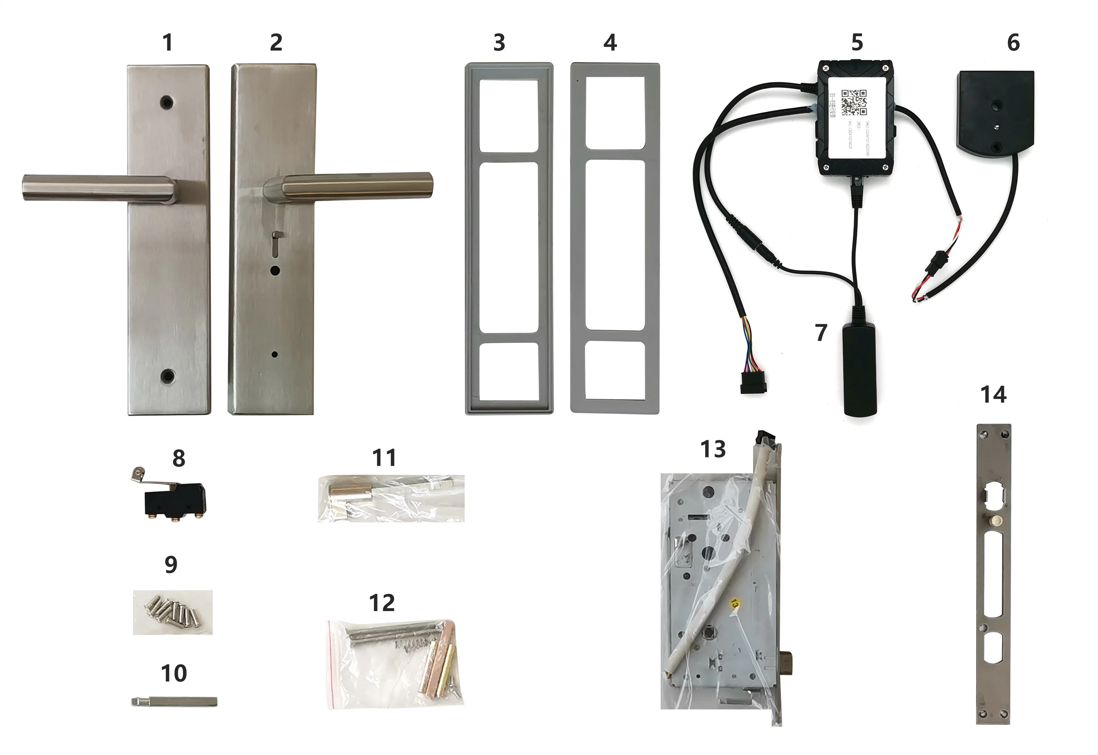 Iot Nb 4G New Design High Security Master Key Secure Anti-Theft Door Lock for Industrial