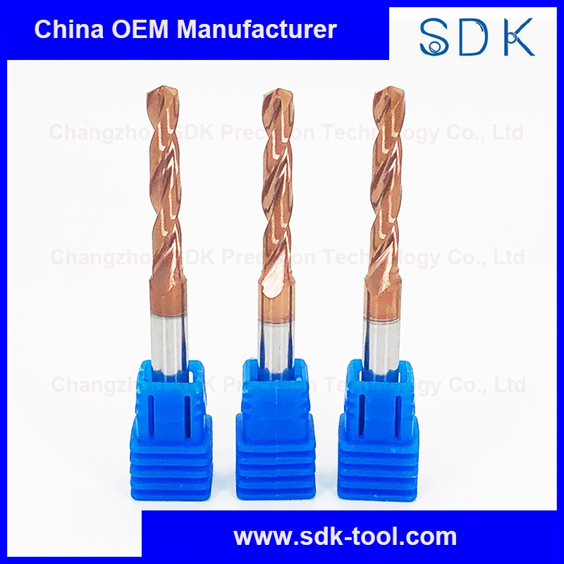 High Performance 3xd Tungsten Carbide Twist Drill Bits for Steels