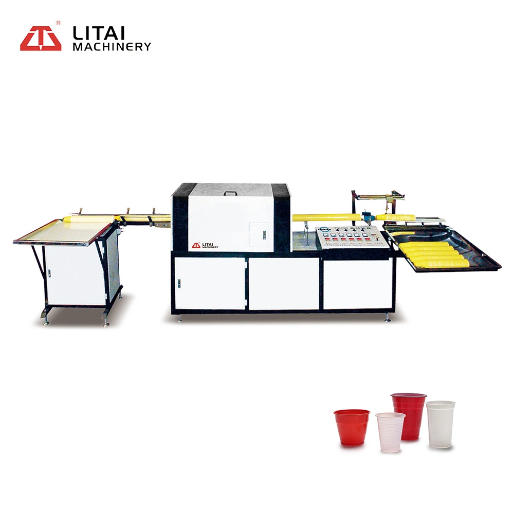 Best Selling Automatic Cup Rim Rolling Machine, Plastic Cup Rim Curling Machine