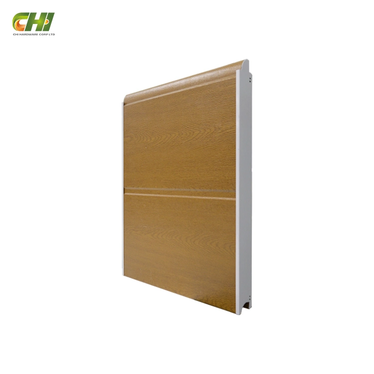 Single Skin Garage Door Panels Production Line 16X8 PVC Garage Door Sandwich Panel for Sectional Doors