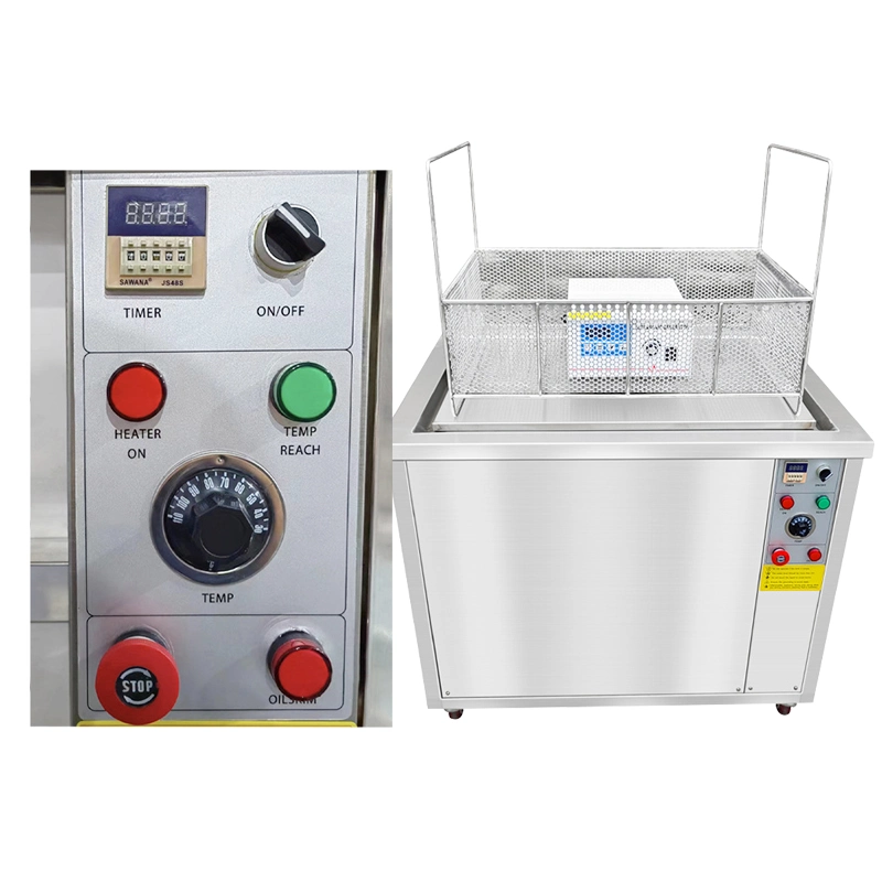 Tubo de calentamiento de acero inoxidable de desconexión rápida 18kw Auto Parts Ultrasonic Cleaner