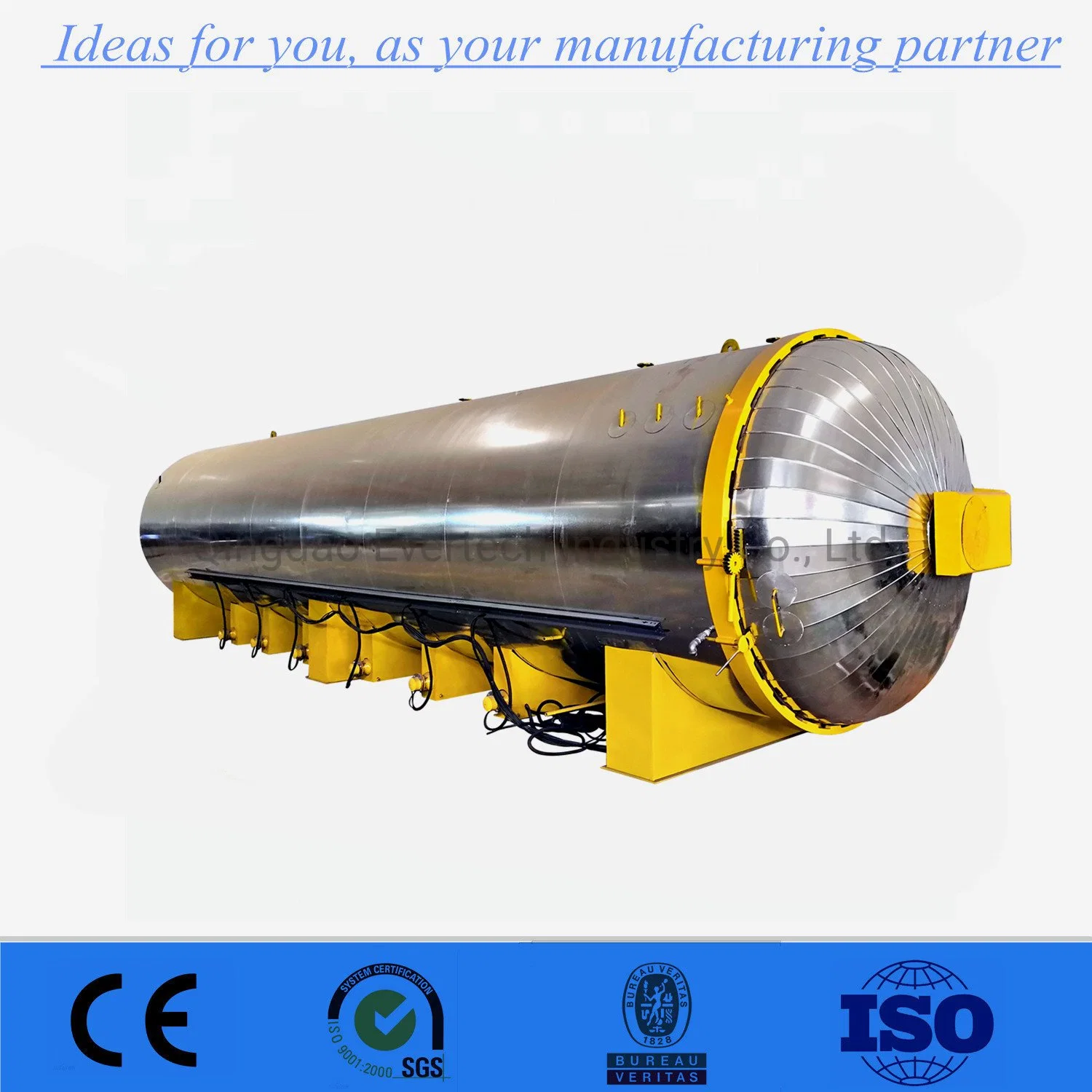 Factory Direct Sale Vulcanization Rubber Roller Autoclave Machine