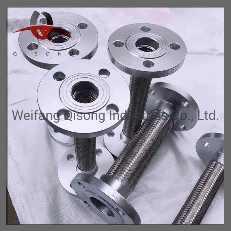 [Qisong] High Pressure Stainless Steel Flexible Pipes with Flanges