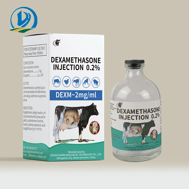 Veterinary Injection Hochwertige Veterinärmedizin Dexamethason Natriumphosphat 0,2% USP