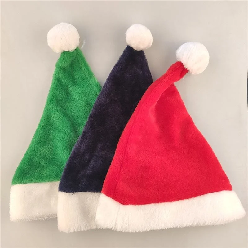 Christmas Decorated Felt Santa Claus Hat