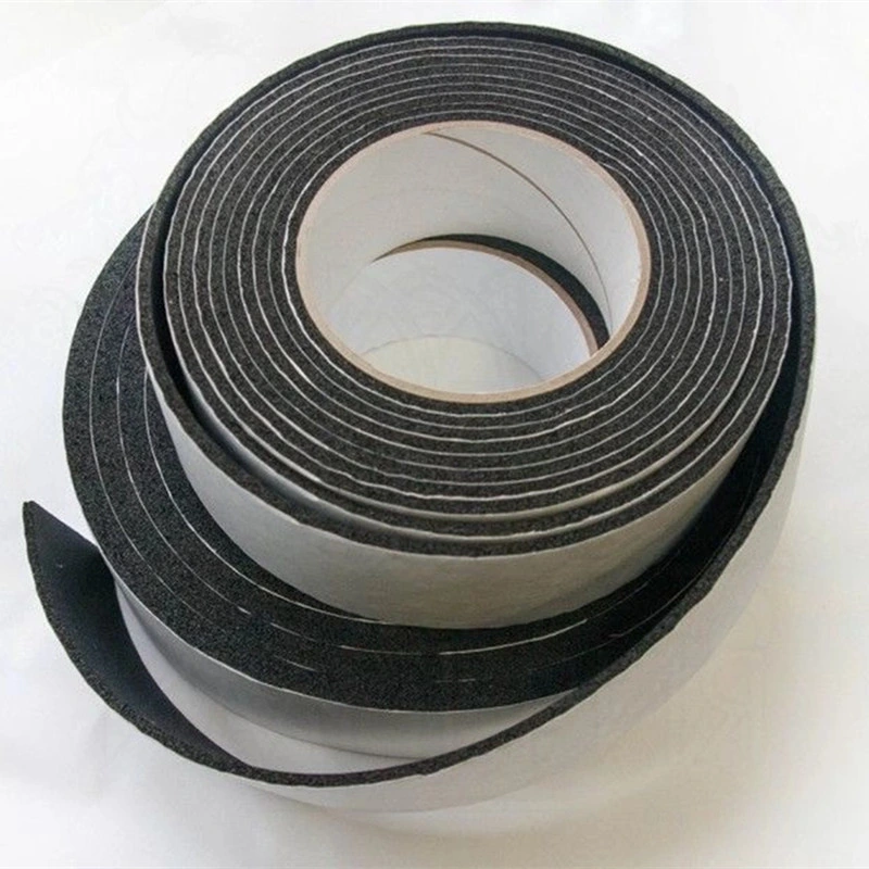 EPDM Weather Strip EPDM Foam Tape High Density Self Closed Cell Adhesive Dust Proof Sealing Tape