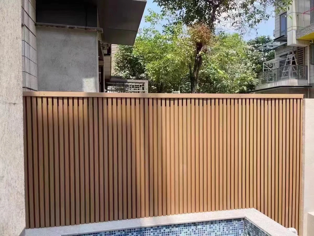 Water-Proof Wood Plastic Composite WPC Fence and Eco Friendly WPC Fencing