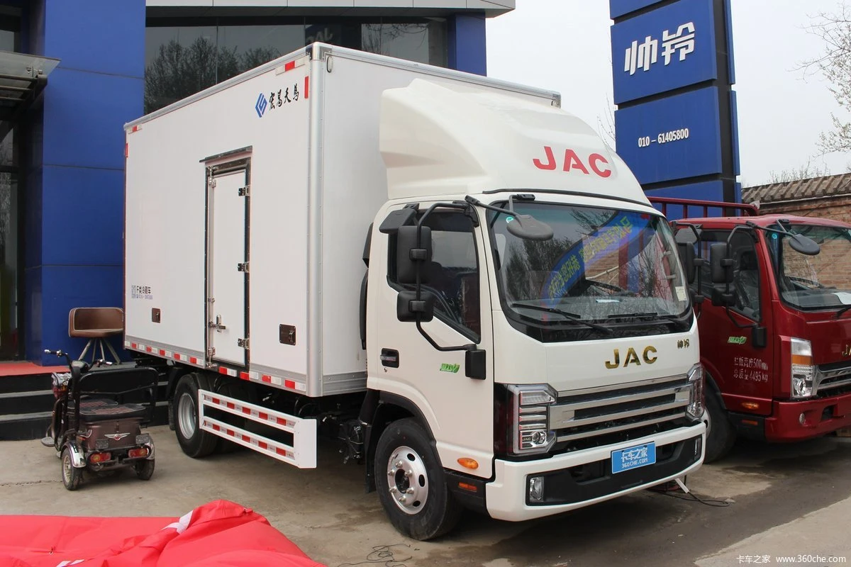 Jianghuai Shuailing Q6 Dr. Bing Zhizun Edition 160 HP 4X2 4.015 Meter Refrigerated Frozen Food Truck