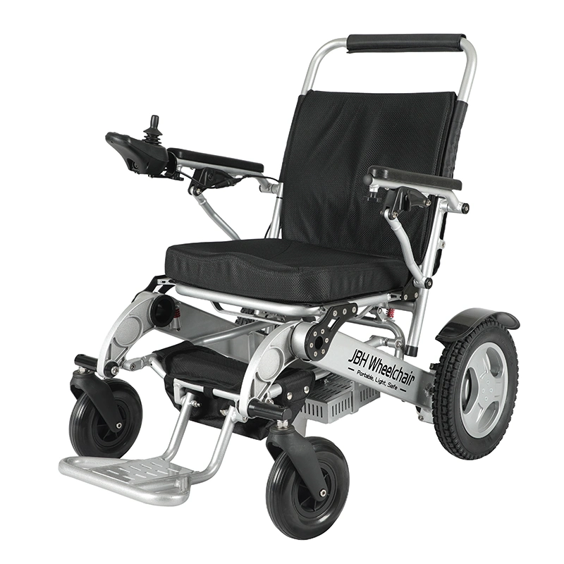 Fábrica de sillas de ruedas eléctricas plegables de aleación de aluminio ligero