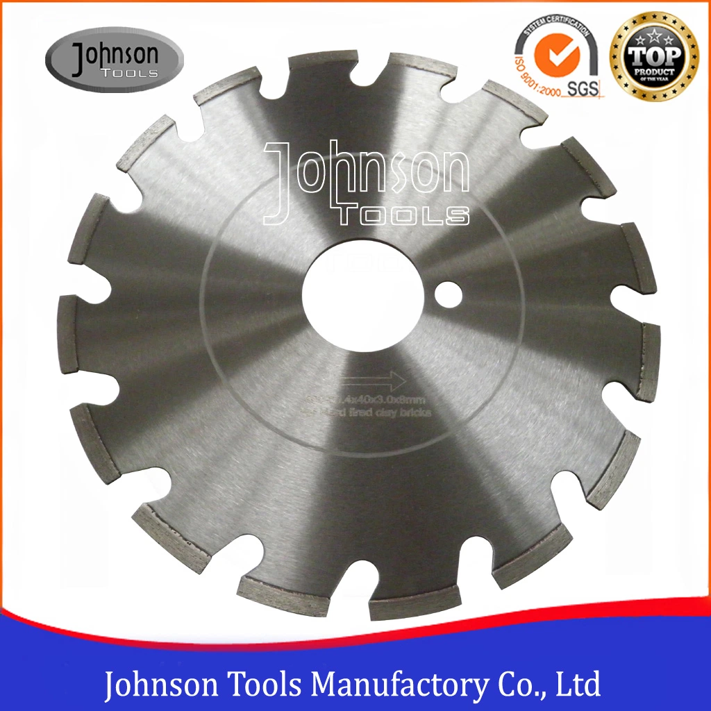 300mm Laser Welded Diamond Saw Blade Dry Hard Fired Clay Bricks Cutting Tools