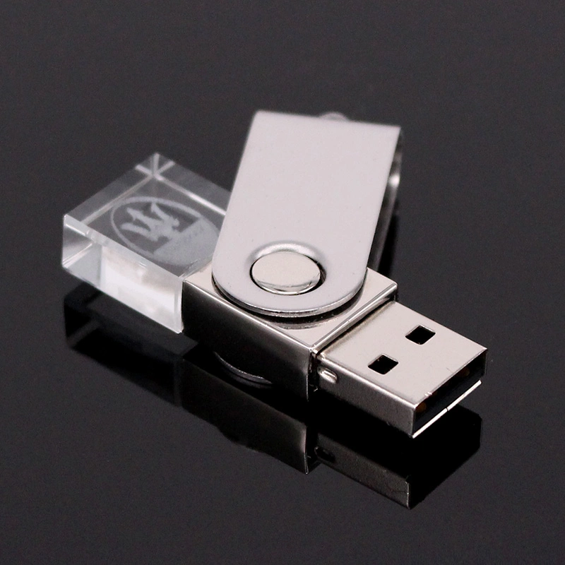 Micro USB Shining Crystal 8GB USB Stick USB Memory Stick with Custom 3D Logo