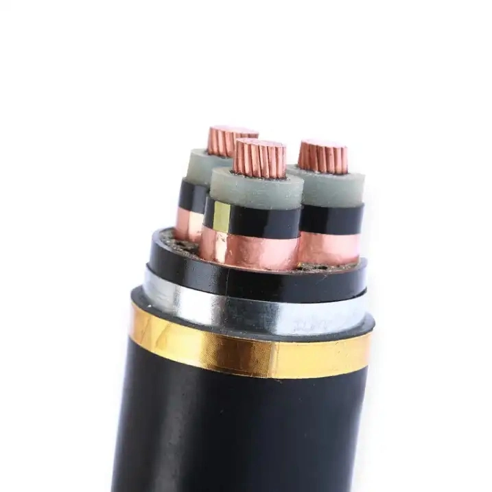 Custom XLPE Insulated 8.7-15kv Power Cable Power Distribution