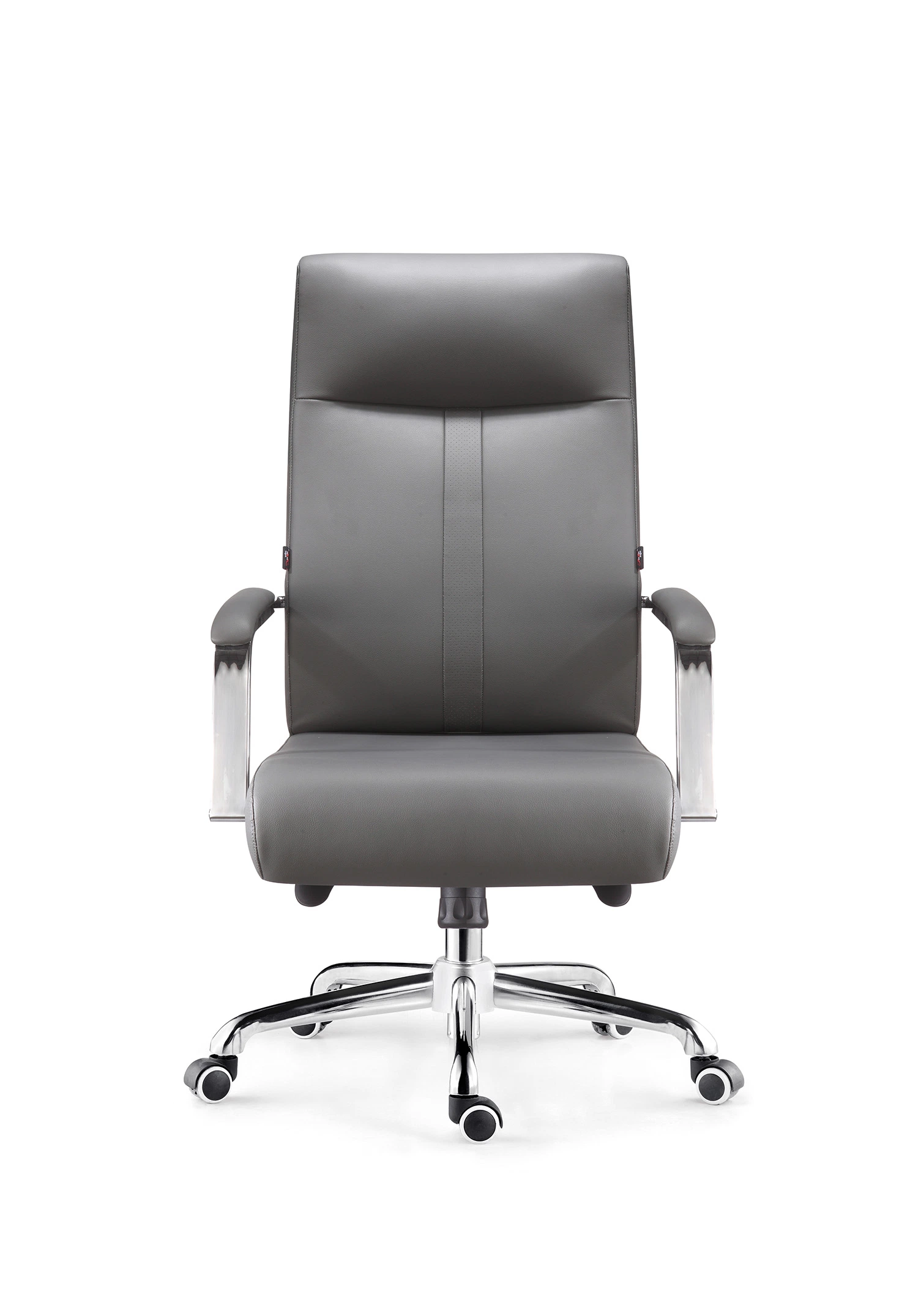 Wholesale/Supplier Black Leather Office Furniture Executive Chair with Metal Base