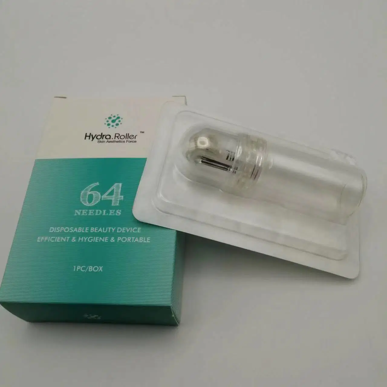 Disposable Beauty Device Efficient Microneedling 0.25mm Injectable Mesotherapy Hydra Roller 64 Needles