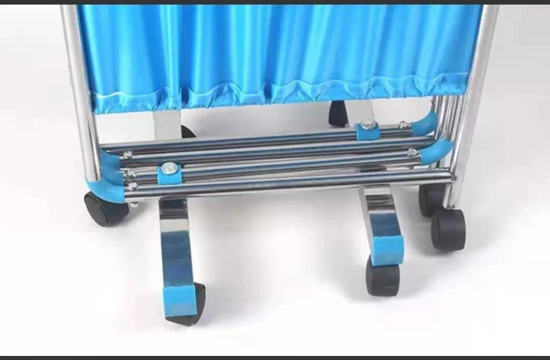 Wholesale/Supplier Different Colors 4 Folding Medical Hospital Bedside 3 Screen