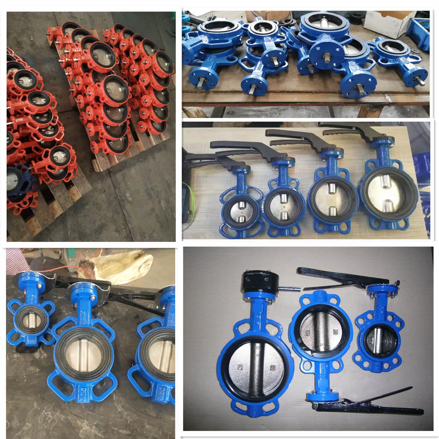 China Manual Cast Ductile Iron Ggg40 Wafer Lug Flanged Handle Without Pin Water Butterfly Valve