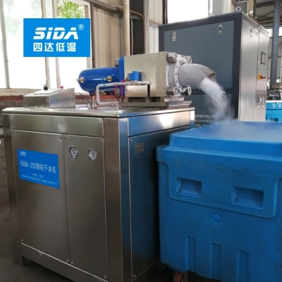 SIDI máquina de fabricación de hielo seco grande para la producción de hielo seco Planta 500-1000kg/H