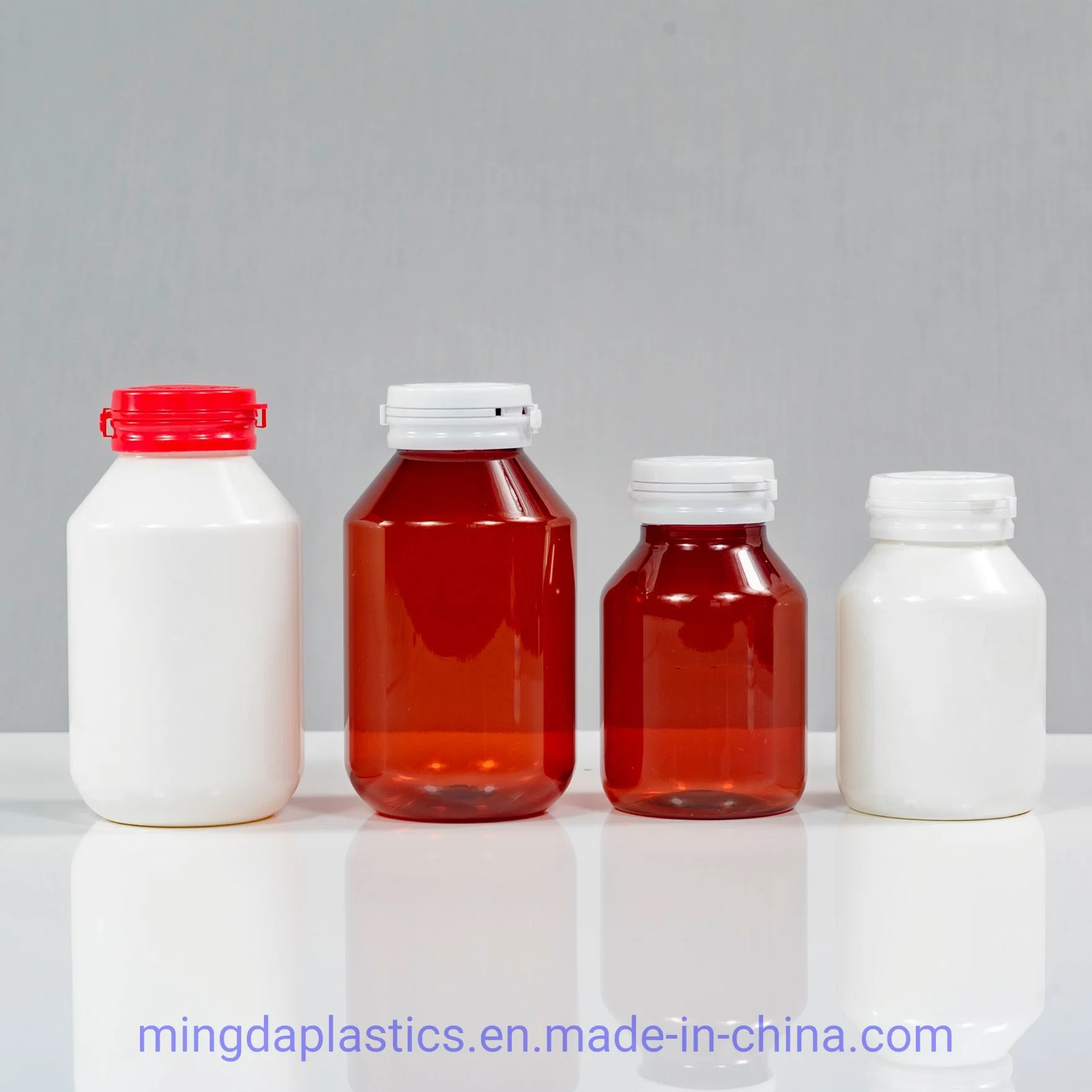 500ml Plastic Empty Packaging Pet Bottle with Tearing off Cap for Medical Products 16oz Manufacturer