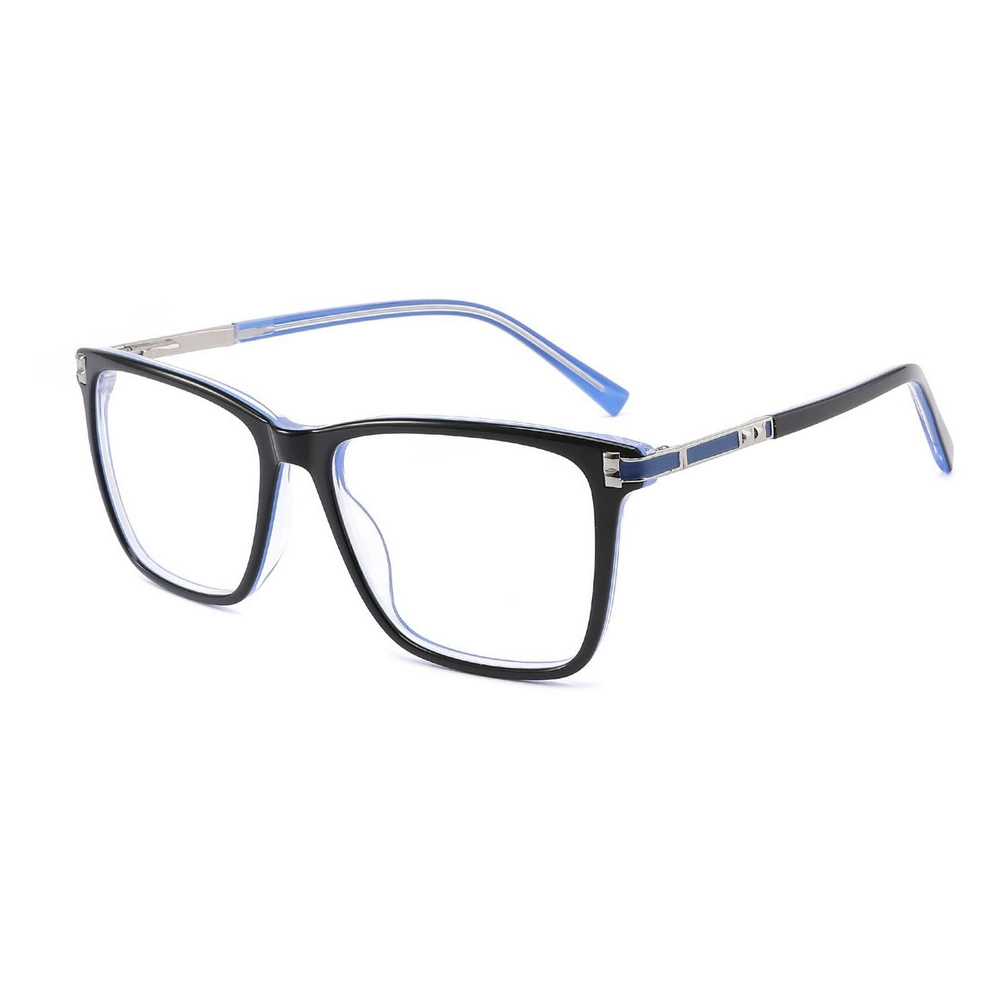 High quality/High cost performance  Square Glasses Acetate Frame Optical Clear Glasses Men and Women