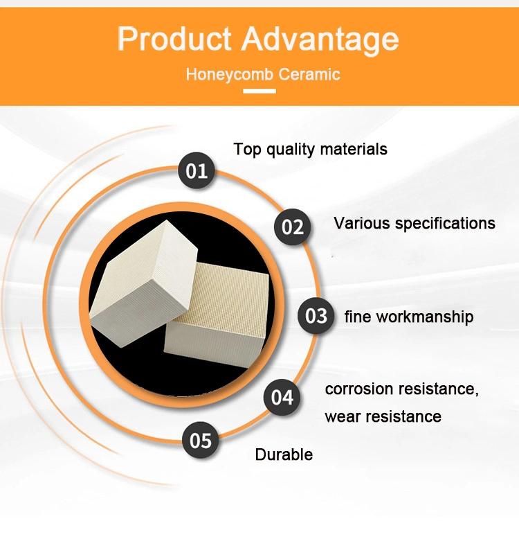 Rto Rco Alumina Porcelain Cordierite Mullite Honeycomb Ceramic