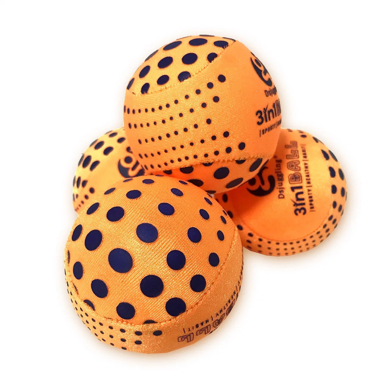 Poignée souple Dsjuggling Train pour renforcer et améliorer la mobilité, Contact Juggling part exercice stress Ball Set Pack de 4