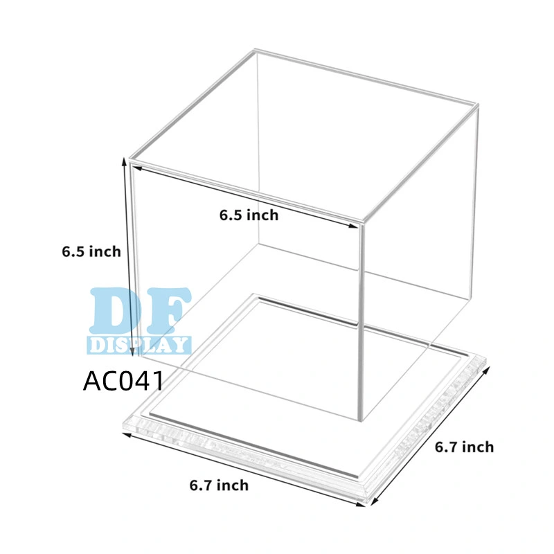 Cas d'affichage pour les objets de collection assembler Boîte acrylique clair d'autres cas de verre pour l'affichage Action Figures Accueil de stockage et de l'Organisation de jouets