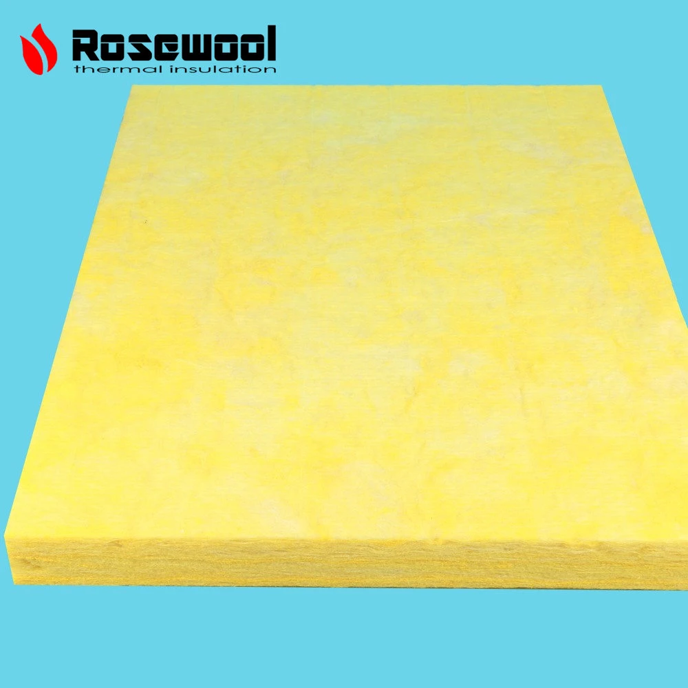 100mm Thickness Construction Material Glass Wool Insulation Board