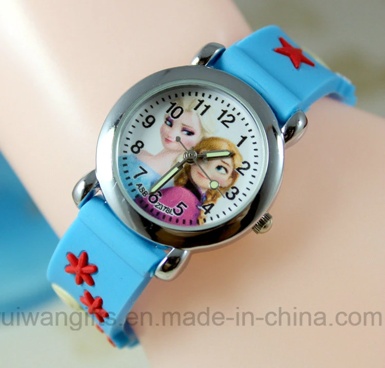 Wholesale Child Watch with Cartoon Frozen Design for Kids Watch
