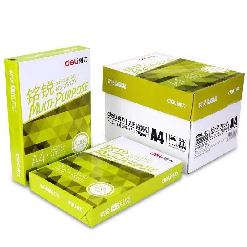 Free Sample White 70 75 80 GSM A4 Office Paper Copy Paper