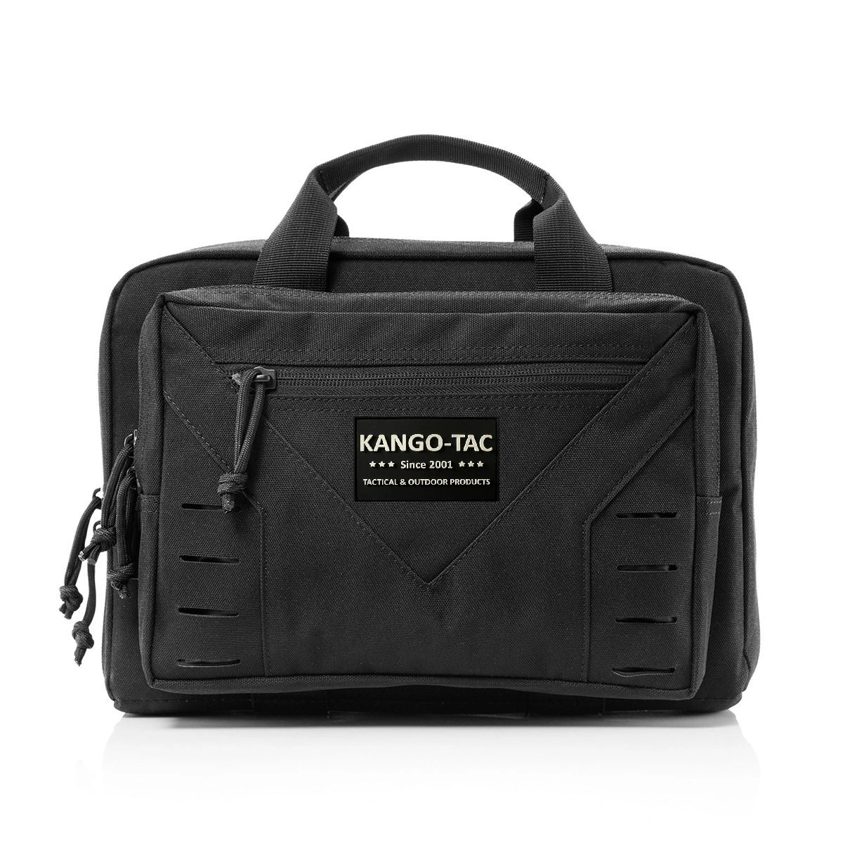 Kango Durable Business Bag Water Resistant Tactical Laptop Bag with Molle System for Outdoor Travel