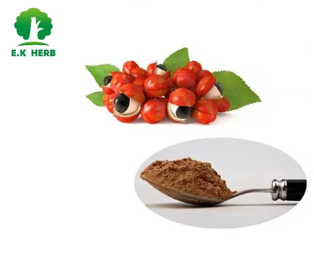 E.K Herb100% Natural Plant Extract Factory Guarana Seed Extract 10%/20%Guarana Extract Paullinia Cupana L. with Caffine Coffeine Guarana Extract for Weight Loss