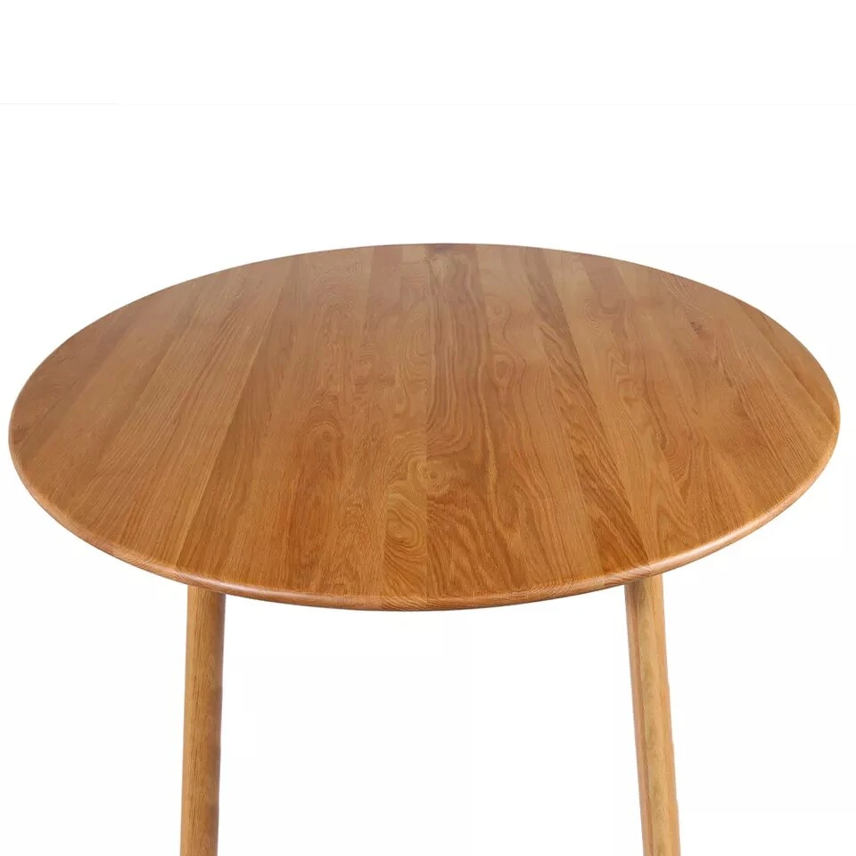 Custom Good Quality Round Wooden Table, Modern Coffee Table for Living Room Furniture