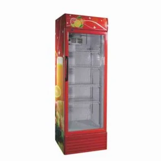 New Design Commercial Produce Display Refrigerated Cabinet Supermarket Vertical Refrigerators/Showcase