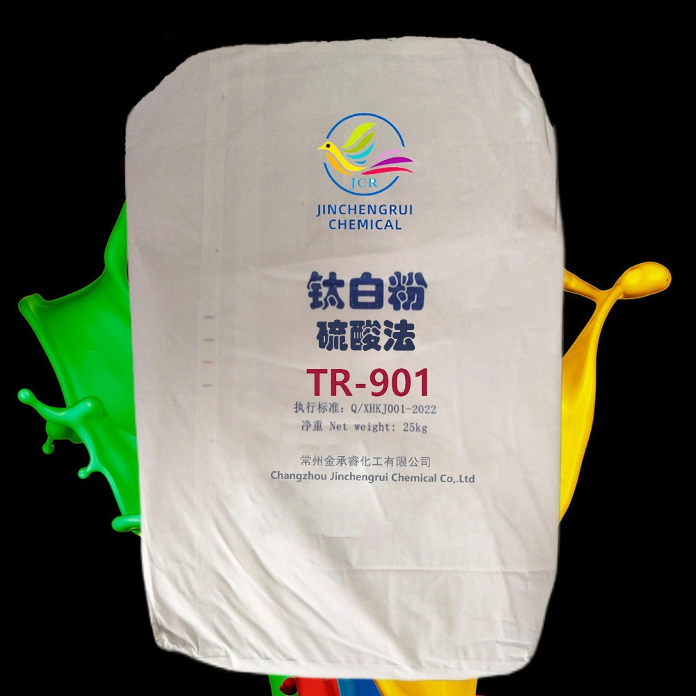 China Manufacturer Rutile Grade Dioxide Titanium Price TiO2 Titanium Dioxide White Powder Tr-901