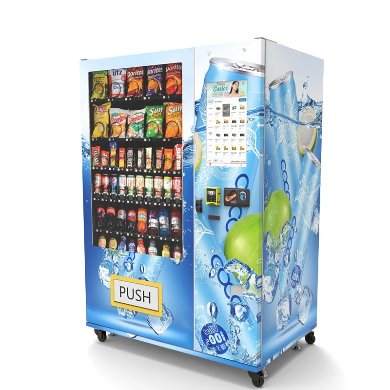 Китай Производство Custom Combo CAN напитки закуски Vending Machine