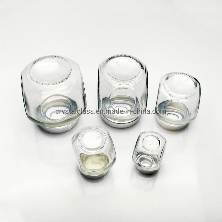 Cute Candy Jars Sweet Food Mason Mini Storage Spice Glass Jars 180ml 280ml 380ml