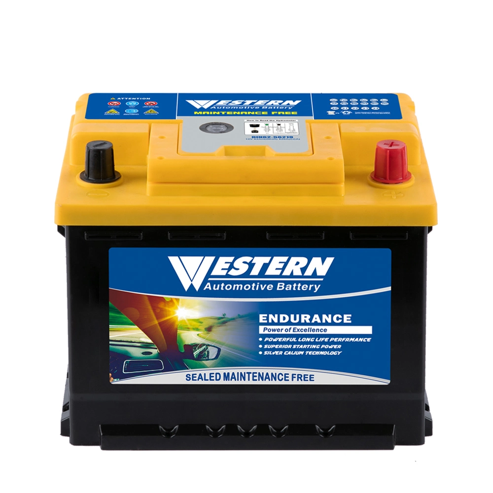 DIN62-56219 Maintenance-Free Car Battery Manufacturer Price 12V62ah