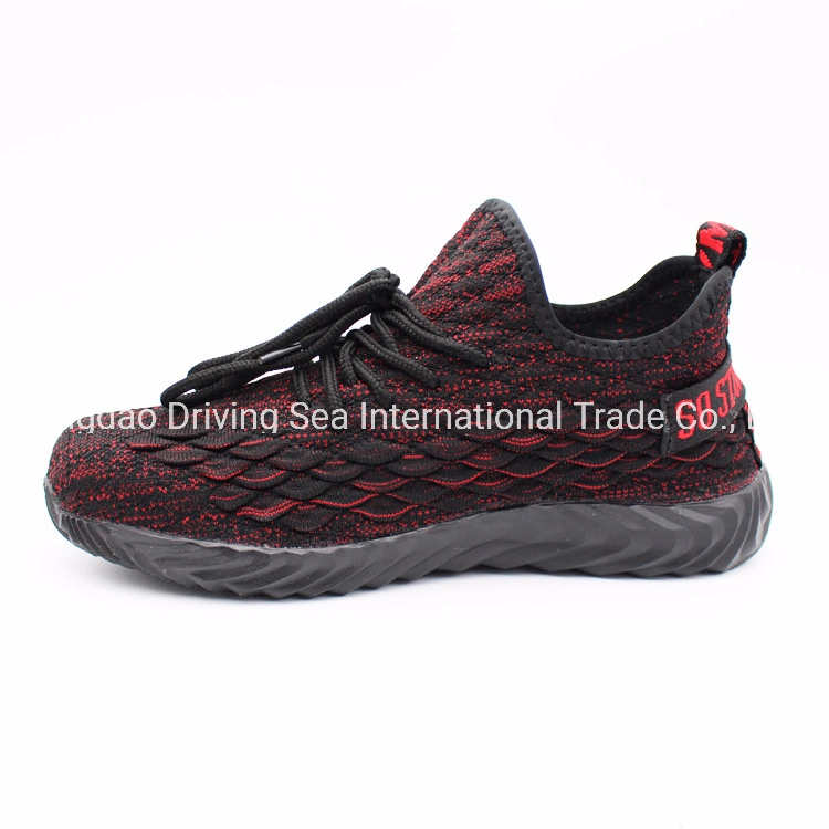 Flyknit Fabric Fashion Shoes Safety Shoes/ Sport Shoes for Men