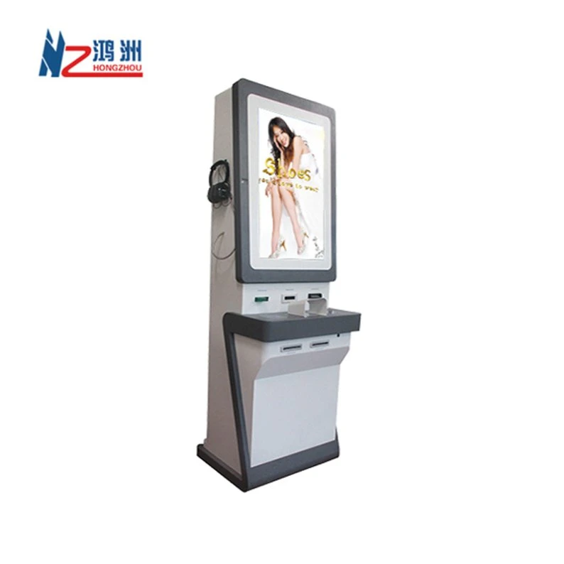 32 Inch Modern Touch Screen Library Kiosk Self-Service RFID Card Reader Kiosk