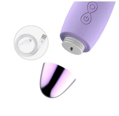 Púrpura USD para las mujeres de la herramienta de la masturbación sexuales Control remoto de las mujeres Vibrador Choque eléctrico